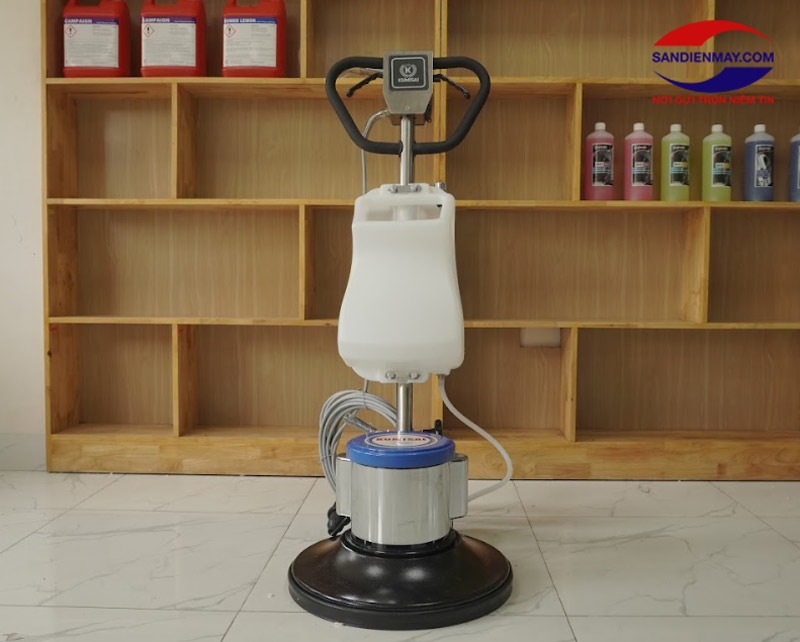 Máy chà sàn đơn chủ yếu được dùng trong lĩnh vực vệ sinh công nghiệp